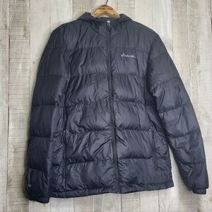 Eddie Bauer Men's Black Puffer Jacket EB650